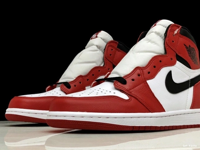 1st Kicks Shoes 1 Air High Retro Jordan 555088-101 